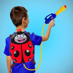 Mochila Chinita Pistola Lanza Agua Chorro 3.5 Niños Juguetes - LhuaStore