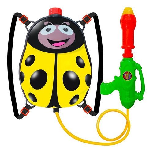 Mochila Chinita Pistola Lanza Agua Chorro 3.5 Niños Juguetes - LhuaStore