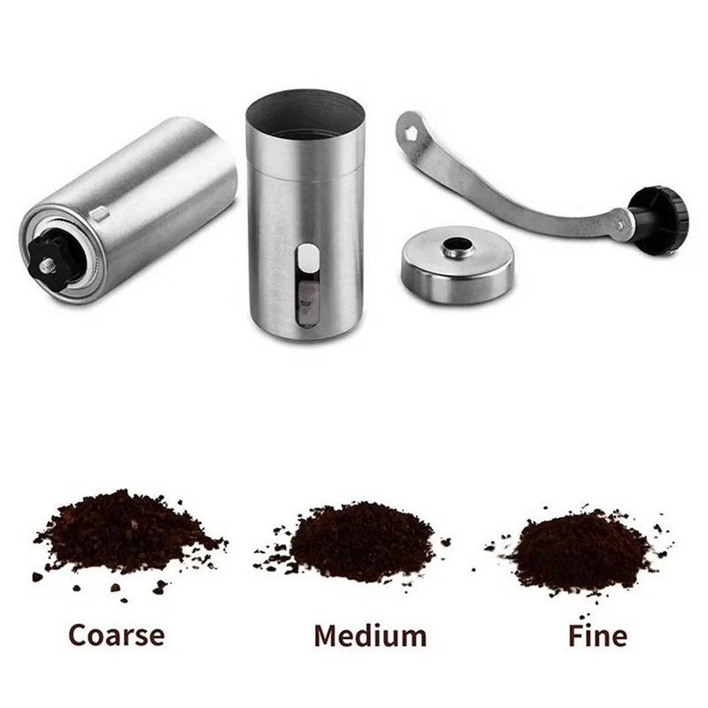 Molinillo De Café Manual Moledor Autopropulsado De Acero Inoxidable - LhuaStore