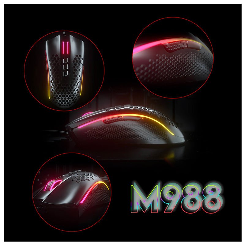 Mouse Gamer Redragon Storm Elite M988 - LhuaStore