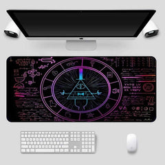 Mousepad Gamer Gravity Falls Xxl 90x40 Cm Antideslizante - LhuaStore