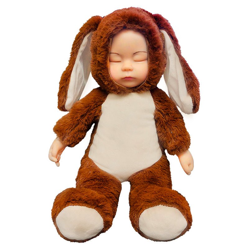 Muñeco Peluche Dormilón Bunny Reborn Lovey Baby 35cm Niñas - LhuaStore