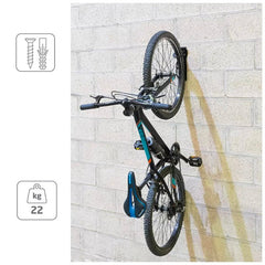 Pack 3 Porta Bicicleta Pared Gancho Para Colgar Soporte Bici - LhuaStore