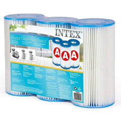 Pack 3 Repuesto Cartucho Filtro Piscina Tipo A Intex 29003 - LhuaStore