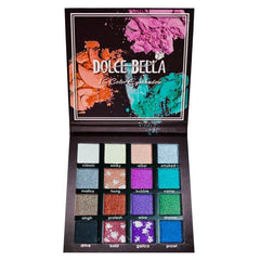 Paleta De Sombras 16 Colores Dolce Bella Maquillaje Belleza - LhuaStore