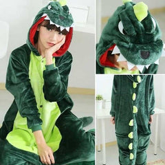 Pijama Dinosaurio Enterizo Kigurumi Adultos - LhuaStore