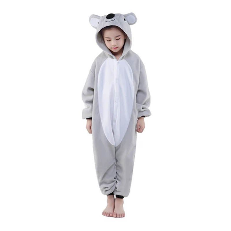 Pijama Koala Enterizo Kigurumi 3-12 Años Niños Plush - LhuaStore