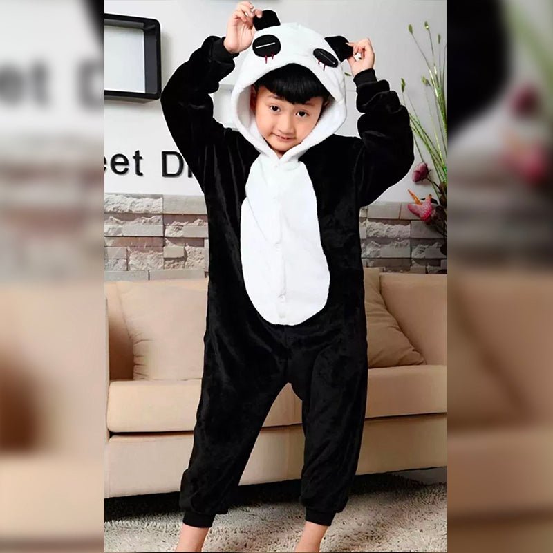 Pijama Panda Disfraz Enterizo Polar 3-12 Años - LhuaStore