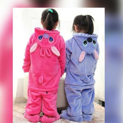 Pijama Stitch Kigurumi 3-12 Años Polar Enterizo - LhuaStore – Lhua