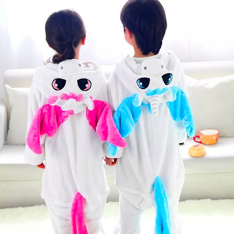 Pijama polar Unicornio para niñas.