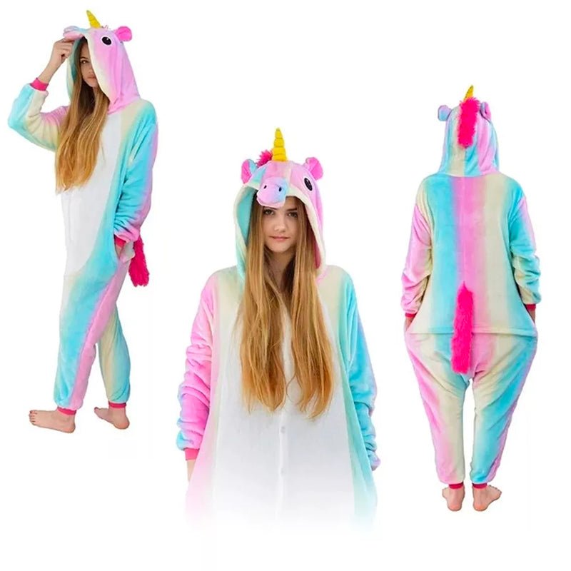Pijama Unicornio Pastel Kigurumi Adultos - LhuaStore