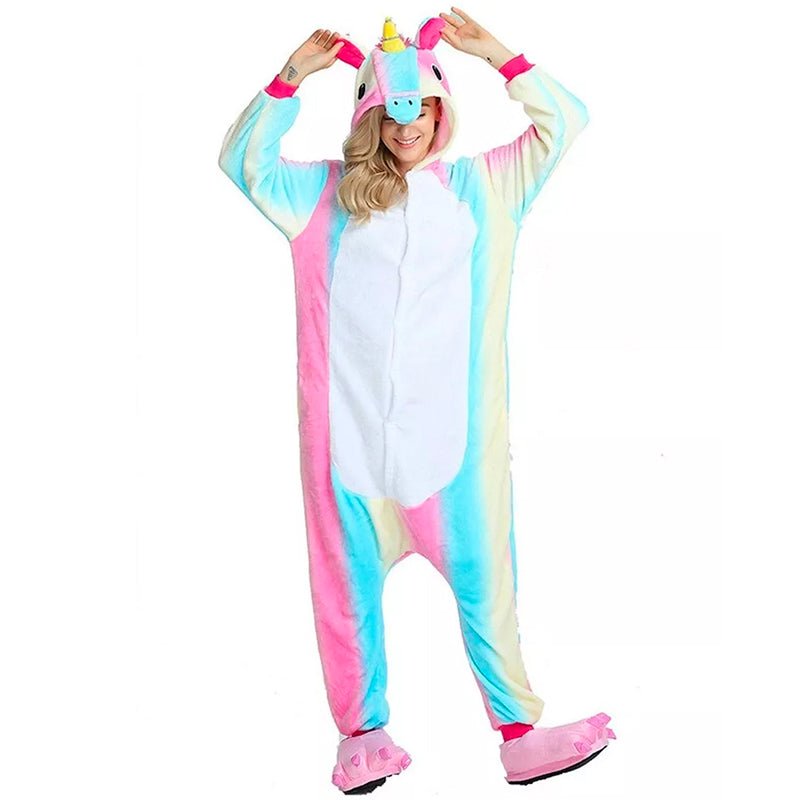 Pijama Unicornio Pastel Kigurumi Adultos - LhuaStore
