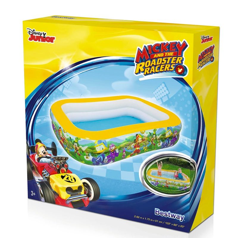 Piscina Inflable Mickey Mouse 262cm 2 Anillos Bestway 91008 - LhuaStore
