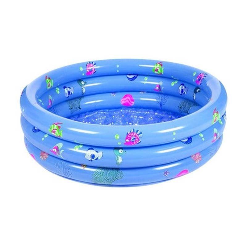 Piscina Inflable Plástico 3 Anillos 120 X 40 Cm - LhuaStore