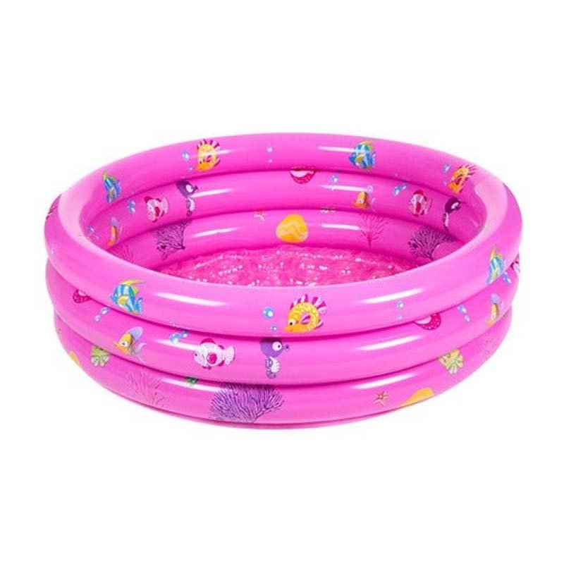 Piscina Inflable Plástico 3 Anillos 80 X 35 Cm - LhuaStore