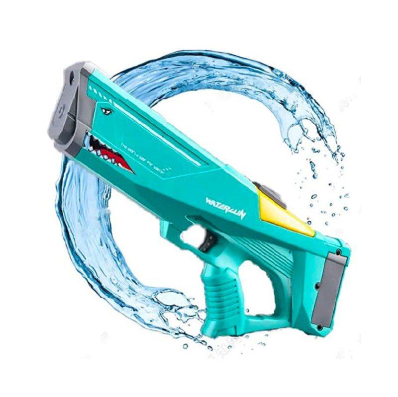 Pistola De Agua Eléctrica Shark Blaster Niños Juguete - LhuaStore