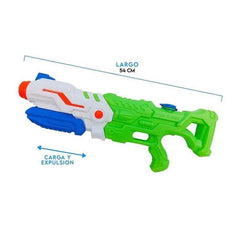 Pistola Lanza Agua 54cm Juguete Verano Niños 04270 - LhuaStore