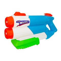 Pistola Lanza Agua Doble Chorro 38cm Juguete Verano Niños - Lhua Store