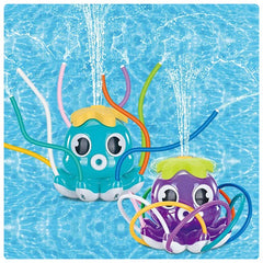 Pulpo Rociador De Agua Al Aire Libre Juguete Verano Niños Azul - Lhua Store