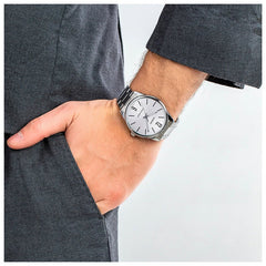 Reloj Casio Hombre Mtp-v005d-7b Plateado Análogo - LhuaStore