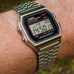 Reloj Hombre Casio A159wa-1 Retro Digital - LhuaStore