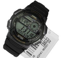 Reloj Hombre Casio Ae-1000w-1a Negro Digital - LhuaStore