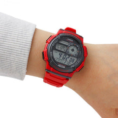 Reloj Hombre Casio Ae-1000w-4a Rojo Digital - LhuaStore