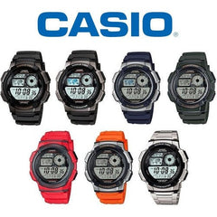 Reloj Hombre Casio Ae-1000w-4a Rojo Digital - LhuaStore