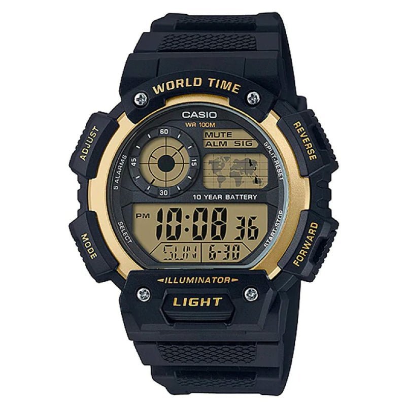 Reloj Hombre Casio Ae-1400wh-9a Digital - LhuaStore