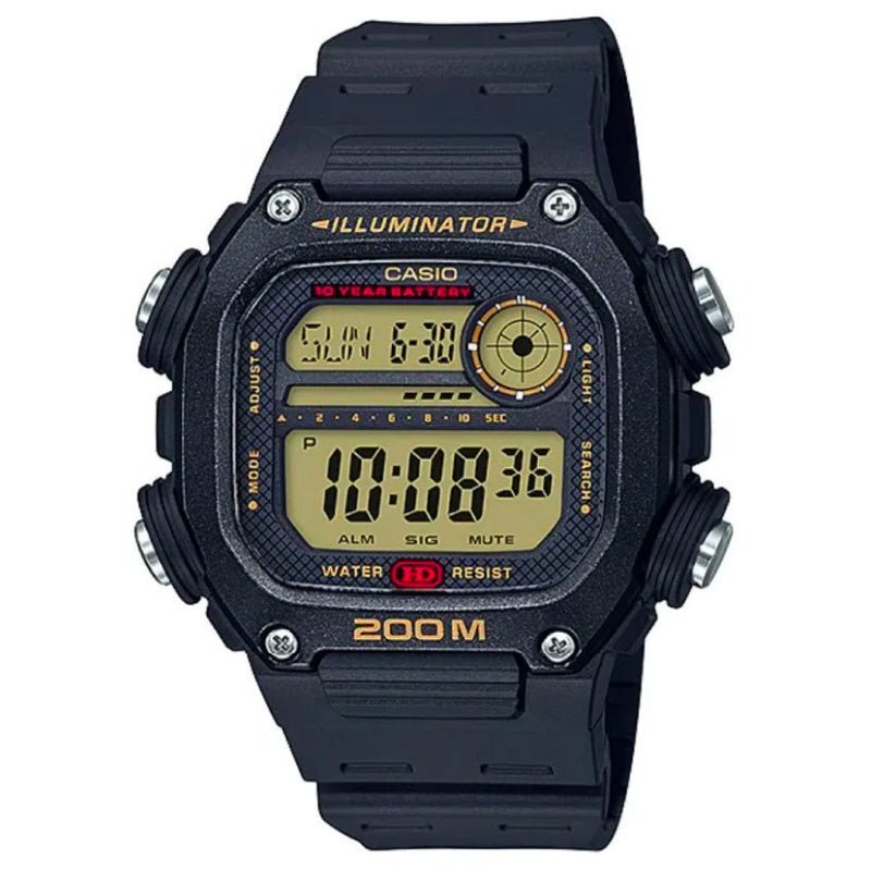 Reloj Hombre Casio Dw-291h-9a Negro Digital - LhuaStore