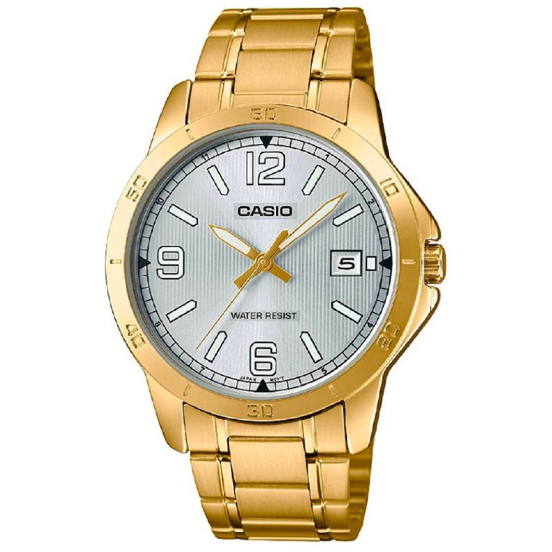 Reloj Hombre Casio Mtp-v004g-7b2 Dorado Análogo - LhuaStore