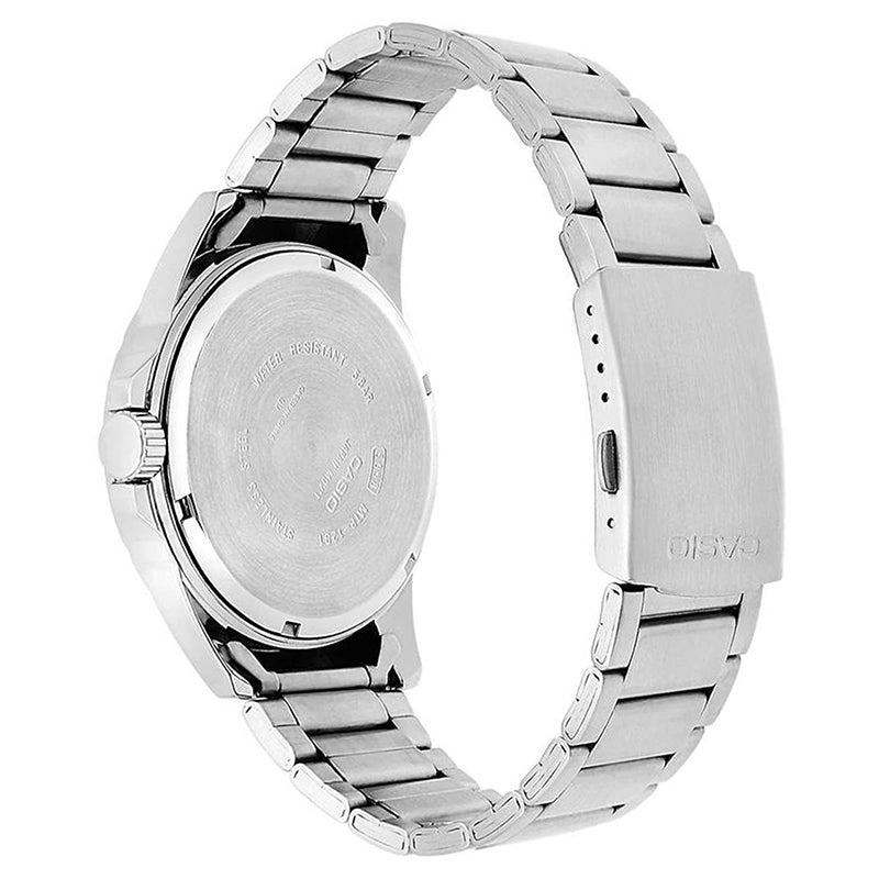 Reloj Hombre Casio Mtp-vd01d-1e2 Plateado Análogo - LhuaStore