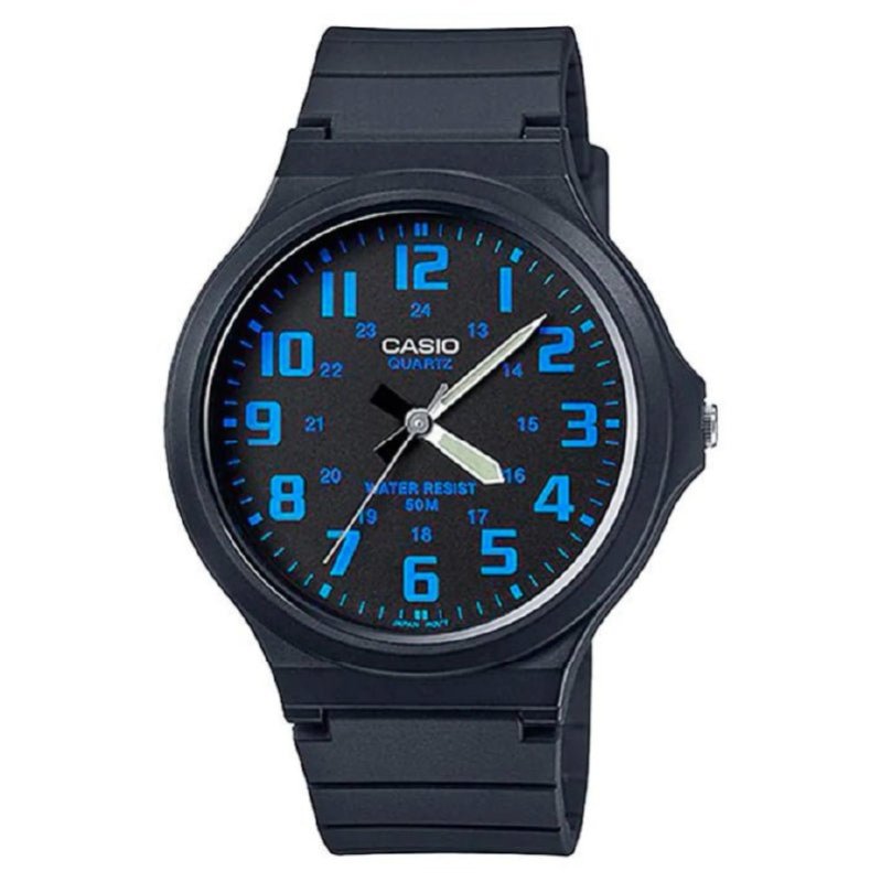 Reloj Hombre Casio Mw-240-2bv Análogo - LhuaStore