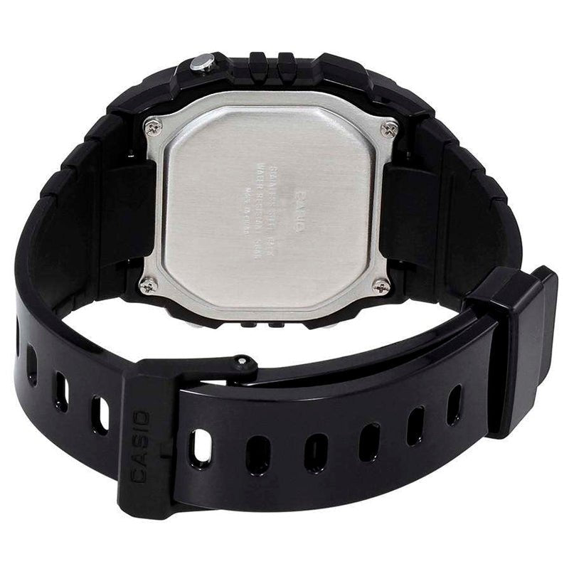 Reloj Hombre Casio W-215h-1av Negro Digital - LhuaStore
