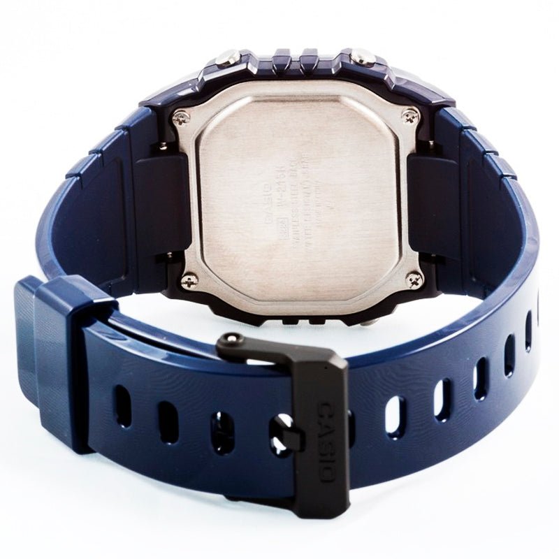 Reloj Hombre Casio W-215h-2av Azul Digital - LhuaStore