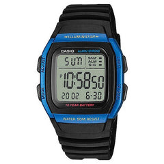 Reloj Hombre Casio W-96h-2av Azul Digital - LhuaStore
