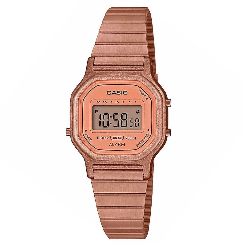 Reloj Mujer Casio La-11wr-5a Gold Digital - LhuaStore