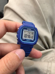 Reloj Mujer Casio La-20wh-2a Azul Digital - LhuaStore
