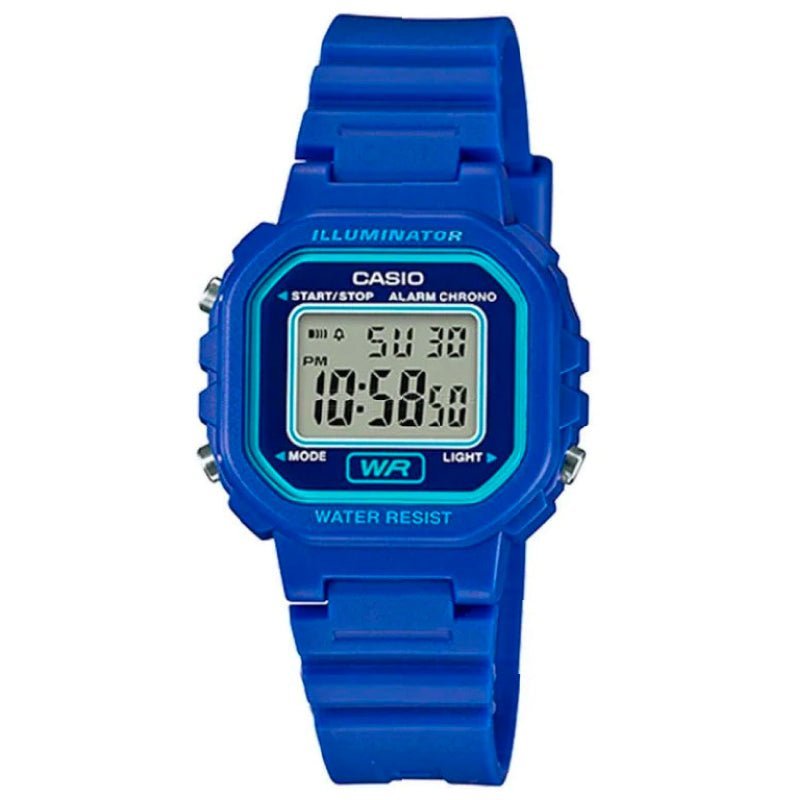 Reloj Mujer Casio La-20wh-2a Azul Digital - LhuaStore