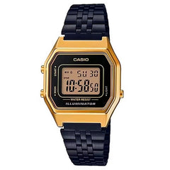 Reloj Mujer Casio La680wegb-1 Dorado Digital - LhuaStore