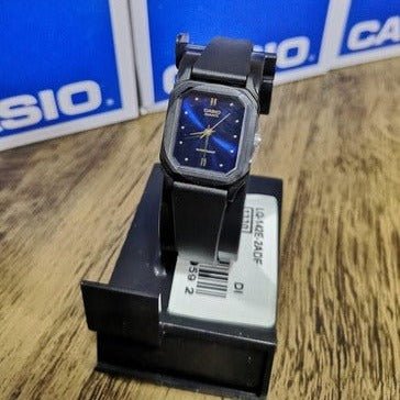 Reloj Mujer Casio Lq-142e-2 Analogo Negro - LhuaStore