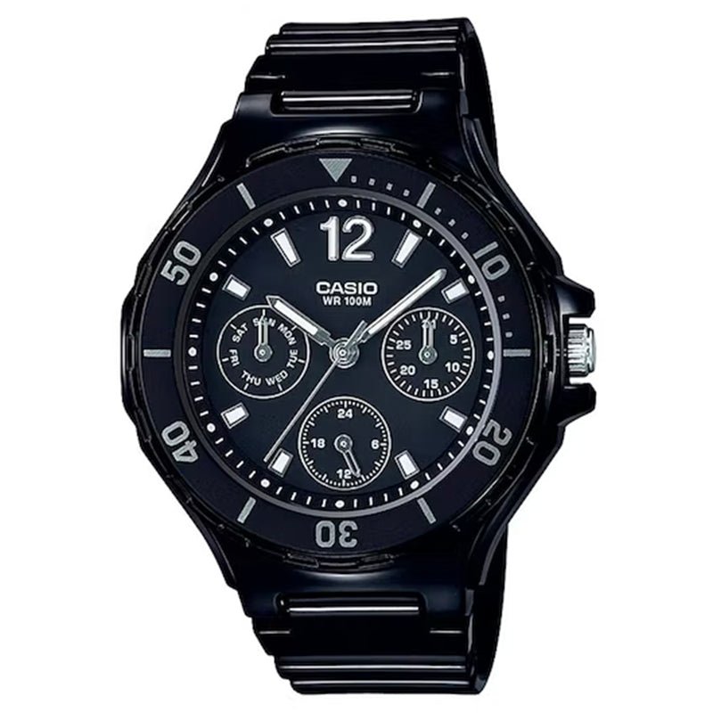 Reloj Mujer Casio Lrw-250h-1a1 Negro Análogo - LhuaStore