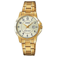 Reloj Mujer Casio Ltp-v004g-9b Análogo - LhuaStore