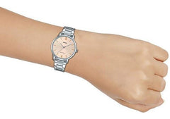 Reloj Mujer Casio Ltp-vt01d-4b2 Plateado Análogo - LhuaStore