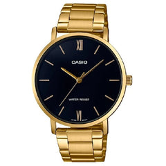 Reloj Mujer Casio Ltp-vt01g-1b Dorado Análogo - LhuaStore