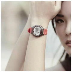 Reloj Mujer Casio Lw-200-4a Rojo Digital - LhuaStore