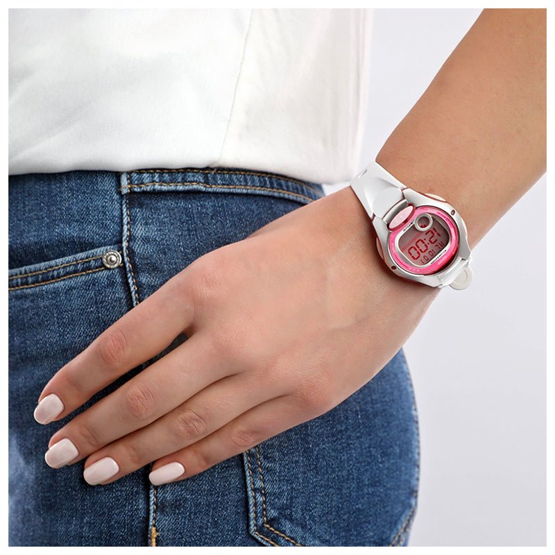 Reloj Mujer Casio Lw-200-7a Rosado Digital - LhuaStore