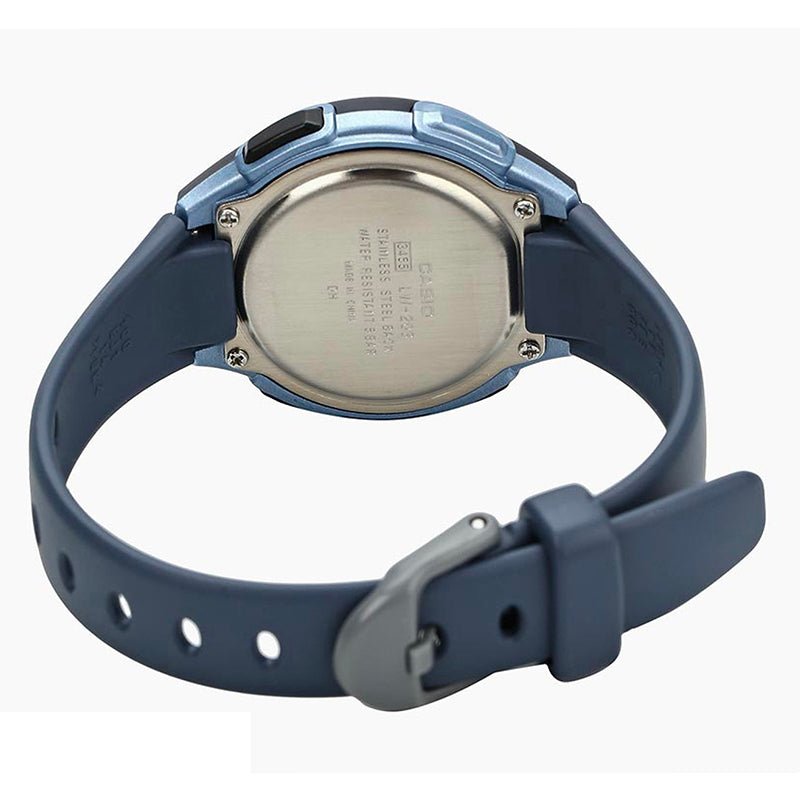Reloj Mujer Casio Lw-203-2a Azul Digital - LhuaStore