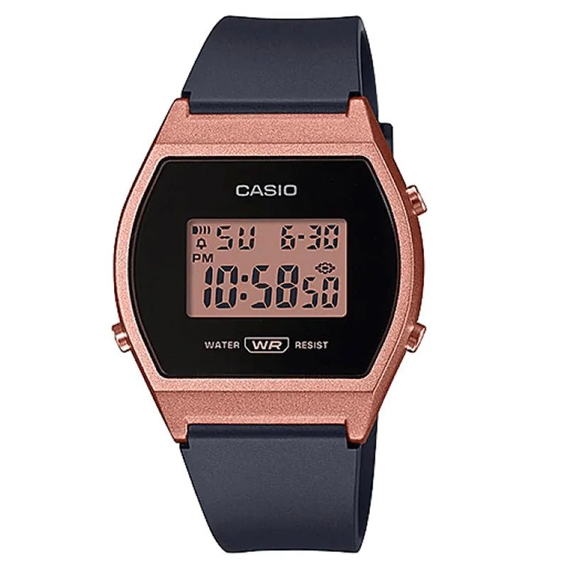 Reloj Mujer Casio Lw-204-1a Digital Negro - LhuaStore