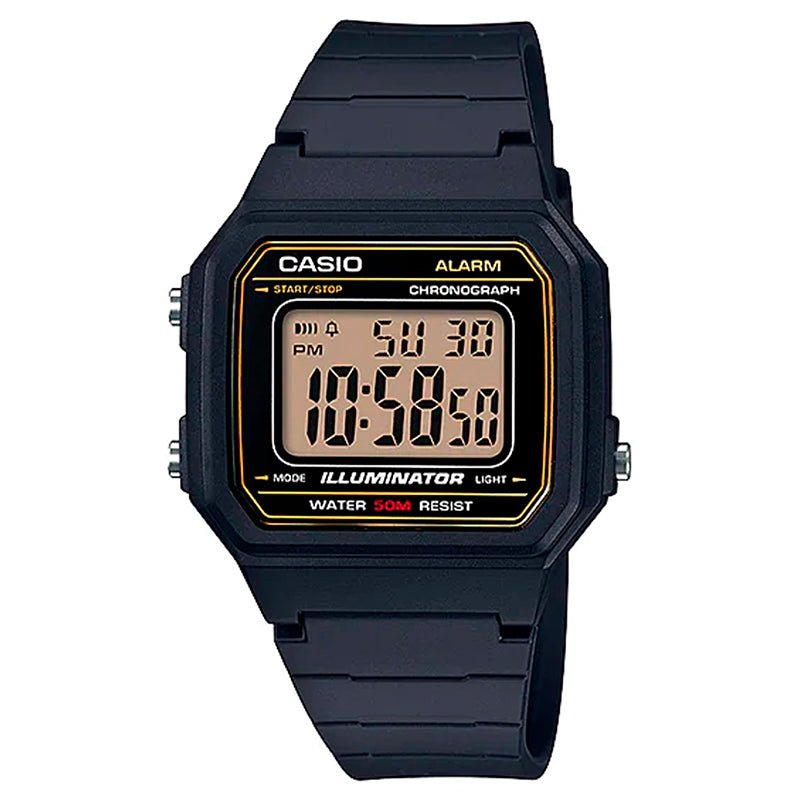 Reloj Mujer Casio W-217h-9av Negro Digital - LhuaStore
